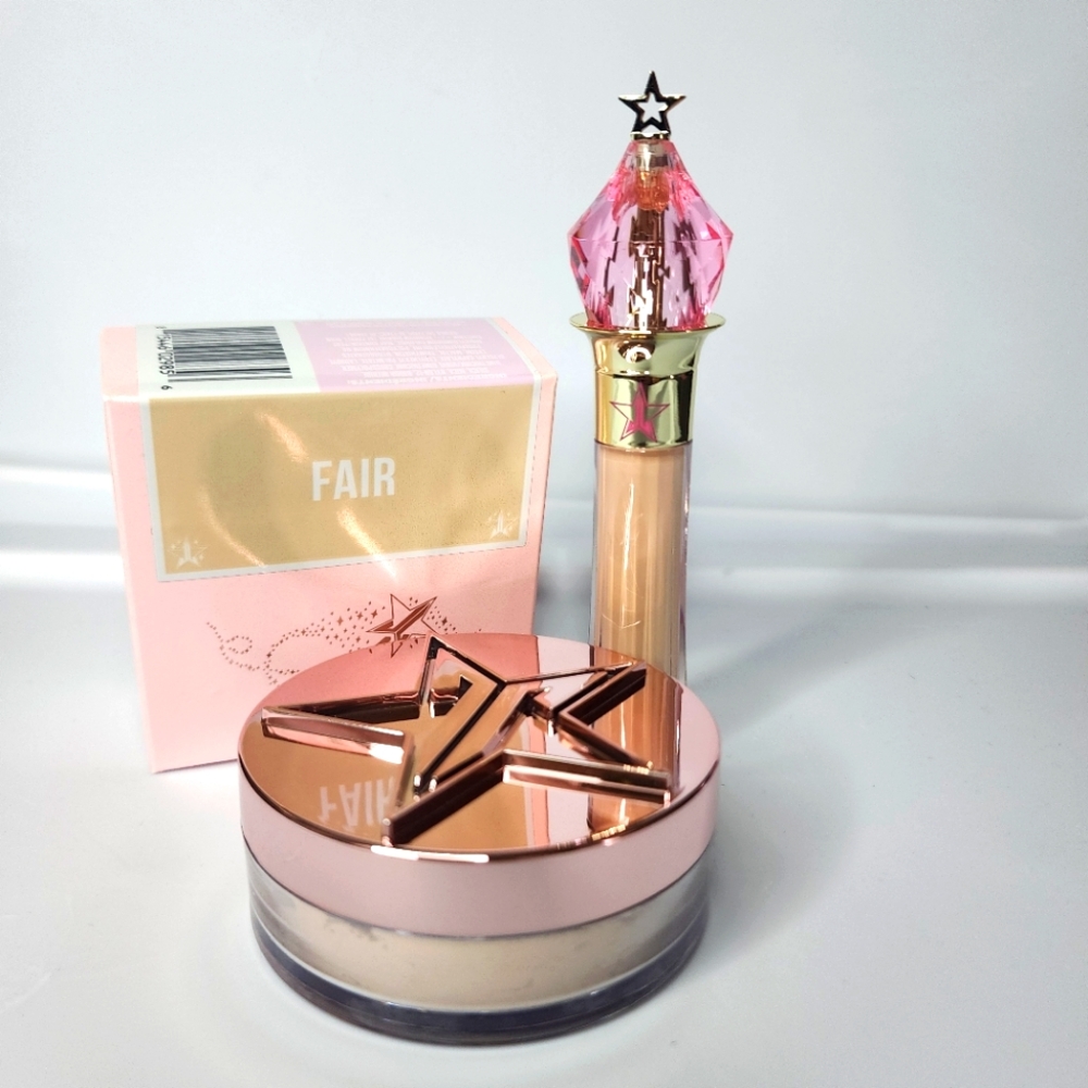 Jeffree Star bundle of 2 Concealer and Fair setting powder